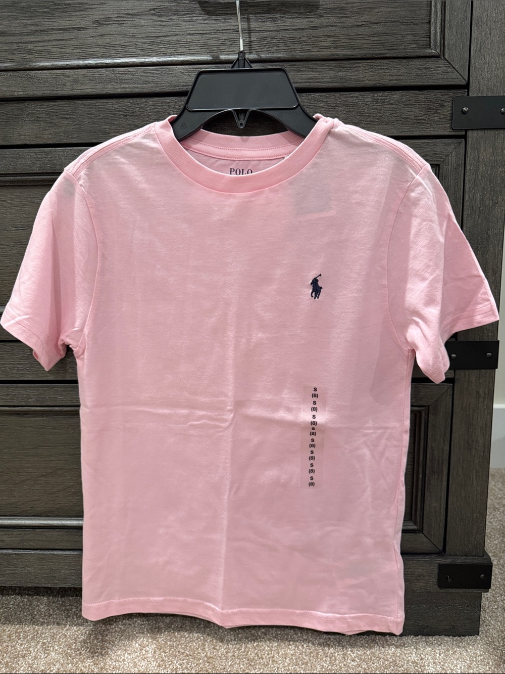 Polo by Ralph Lauren Pink Short-Sleeve Crewneck Tee